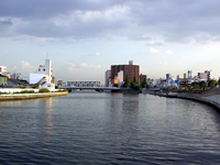 大阪の木津川